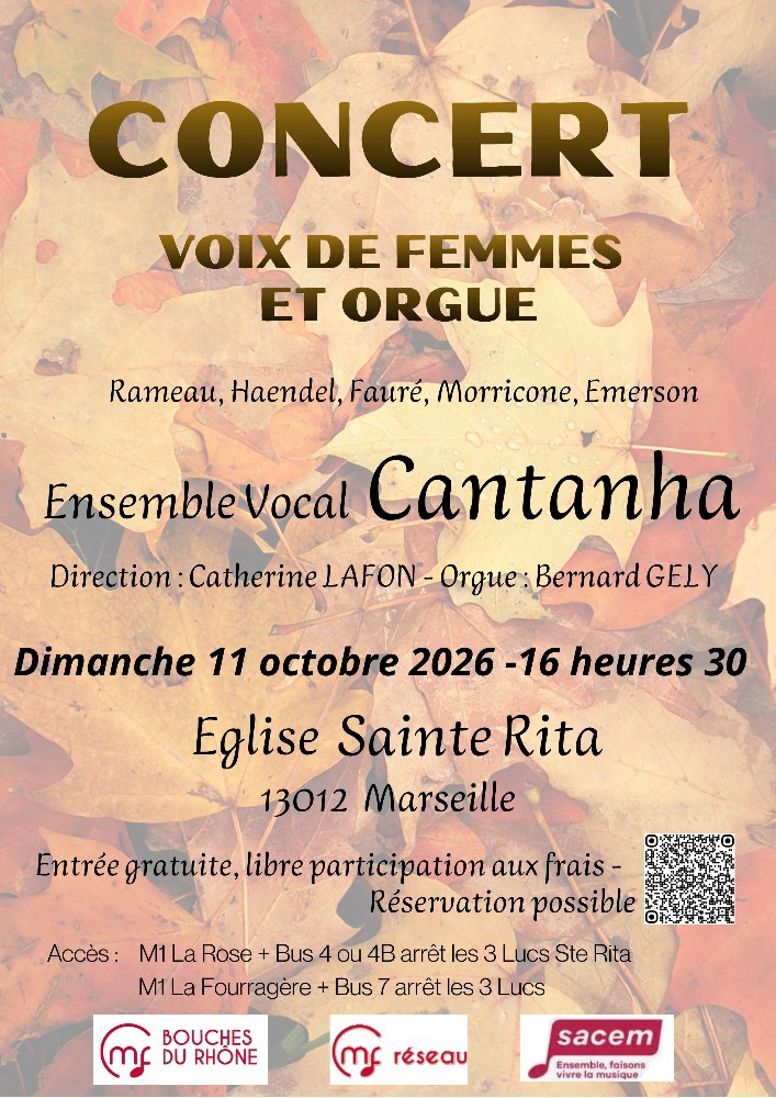 Affiche Sainte Rita oct26